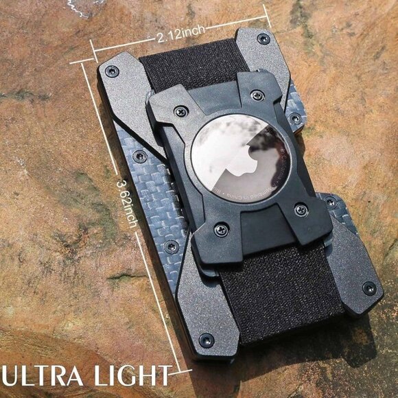 CyberTank Wallet for Men With Airtag Holder - Picture 5 of 7